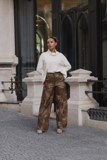 Camisola oversize branca