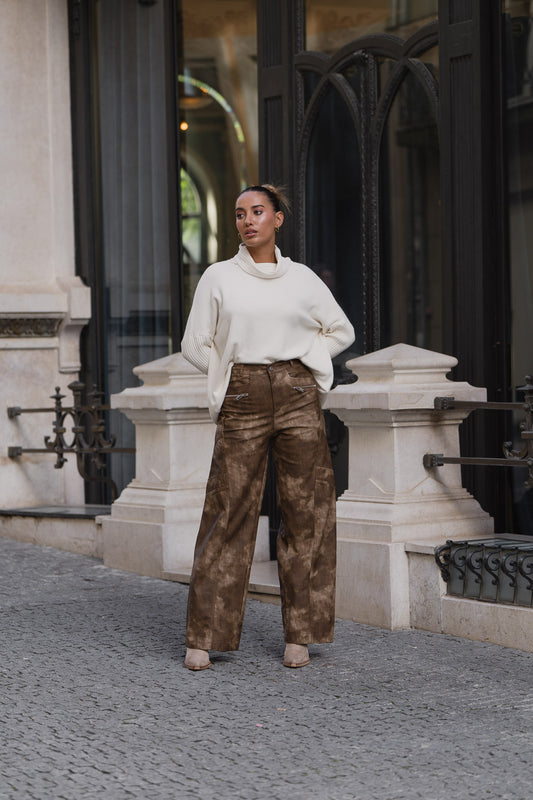 Camisola oversize branca