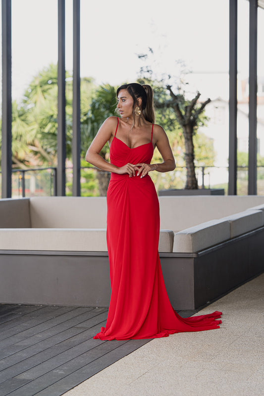 Vestido Vigo - vermelho