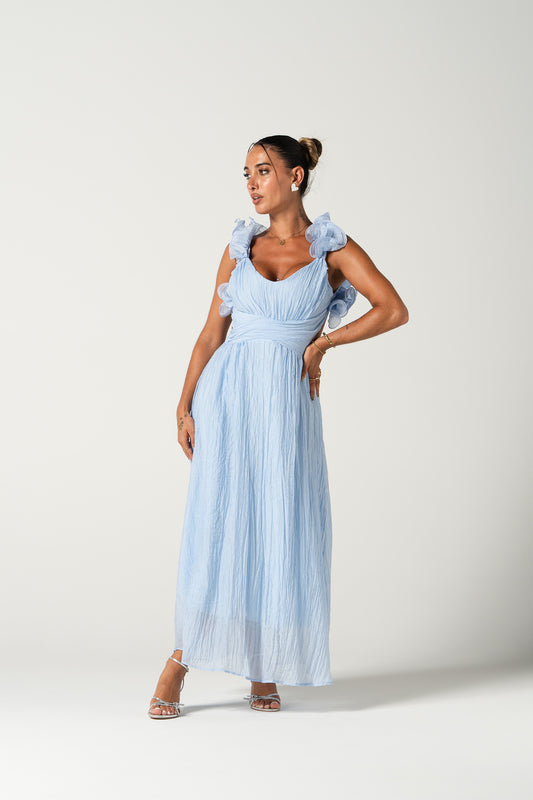 Vestido Rita - Azul bebé