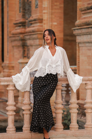 Blusa Alba - Branco