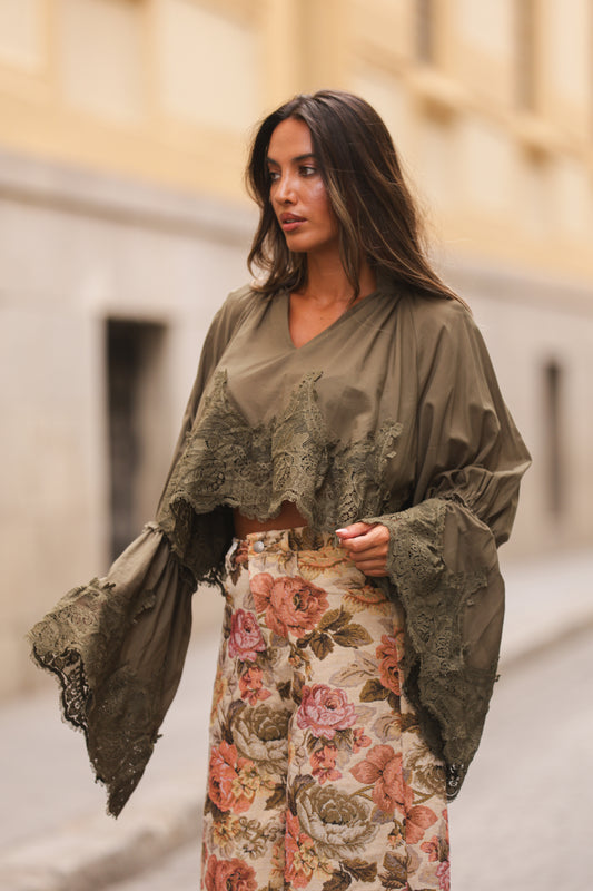 Blusa Alba - Verde