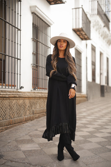 Vestido Carlota - preto