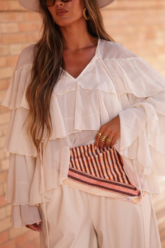 Blusa Alana - Bege