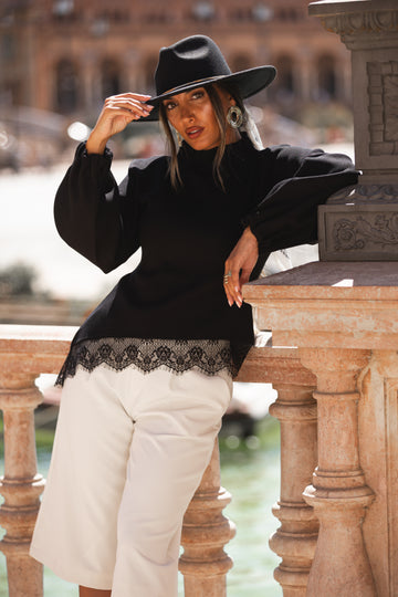Camisola Cartuja - Preto