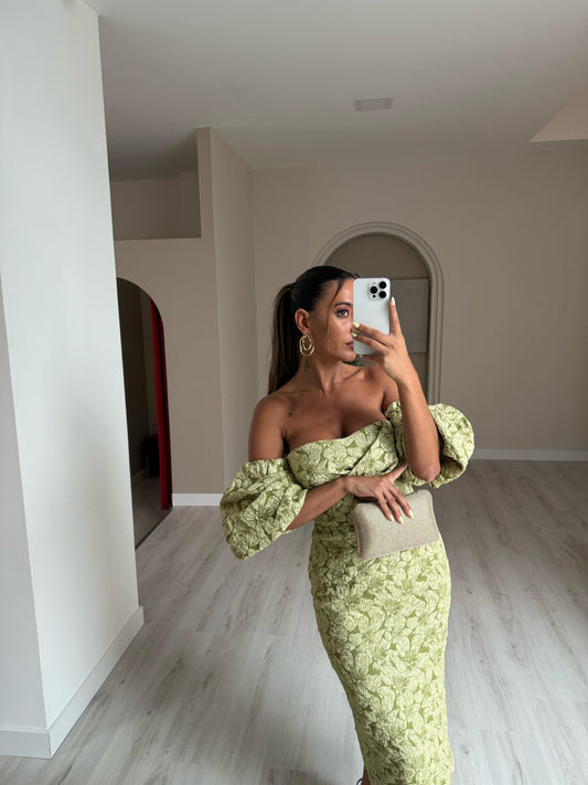 Vestido Atalaia - Verde Seco