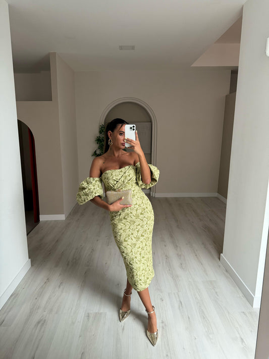 Vestido Atalaia - Verde Seco