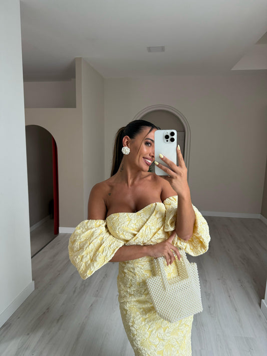 Vestido Atalaia - Amarelo
