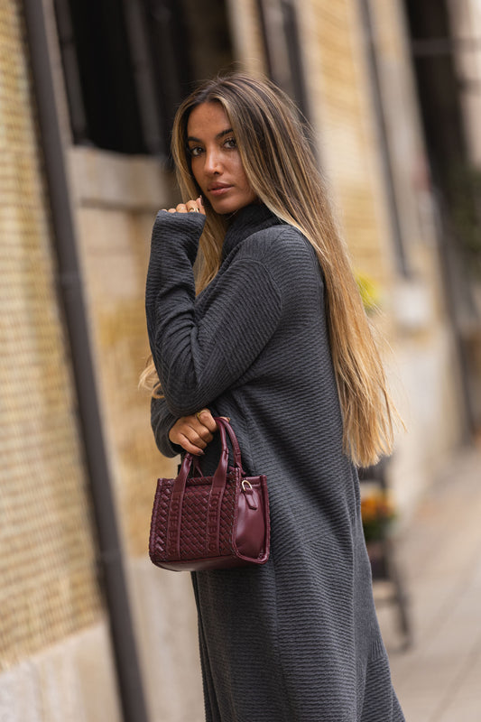 Vestido Riade - cinza