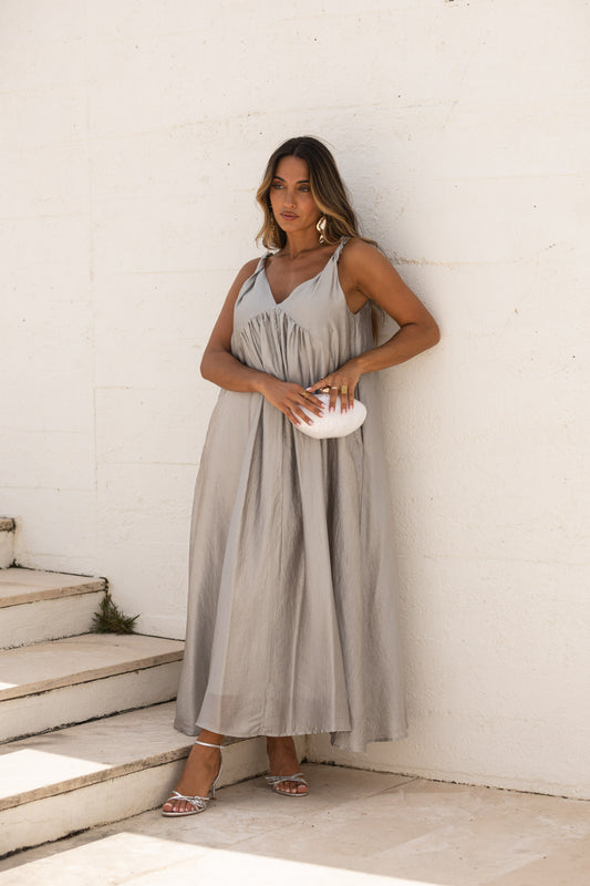 Vestido Amares - Prata