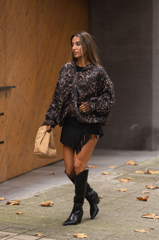 Casaco Maputo - leopardo