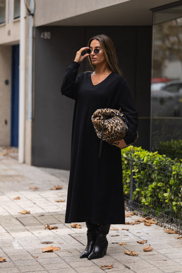 Vestido Carmen - preto