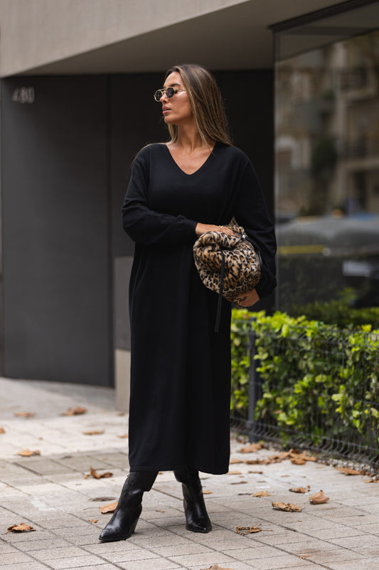 Vestido Carmen - preto