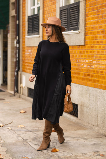 Vestido Apúlia - preto