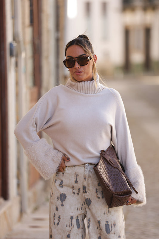 Camisola Betina - bege