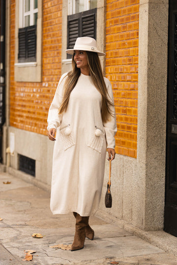 Vestido Cossa - Bege