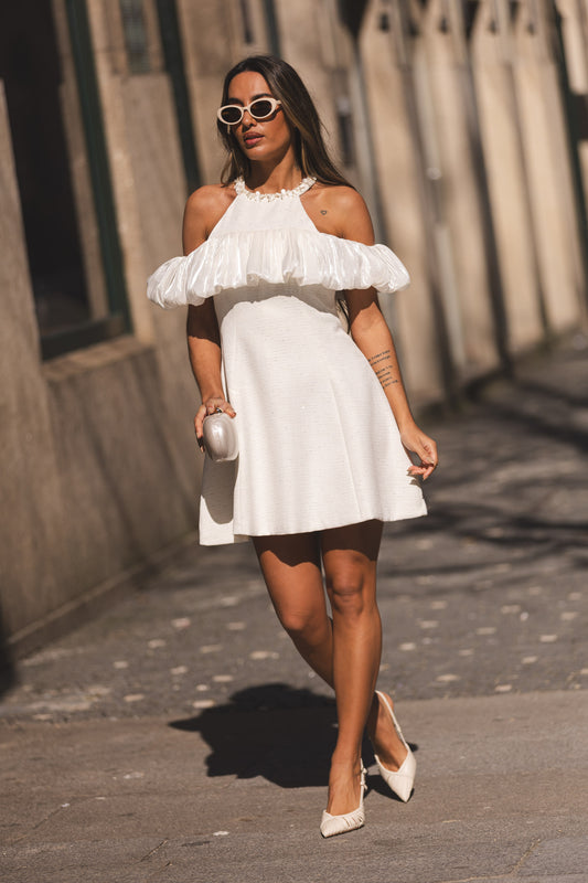 Vestido Elisa - bege