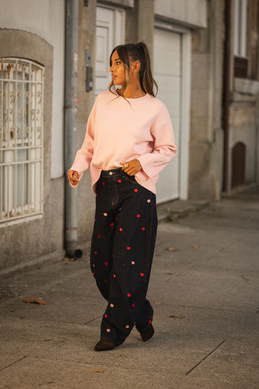 Camisola Ana - rosa