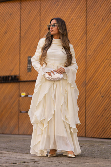 Vestido Karen - bege