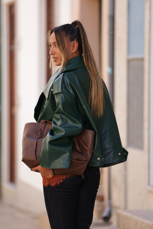 Casaco ecopele Dublin - verde