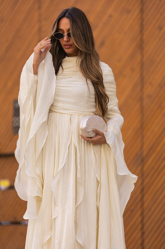 Vestido Karen - bege