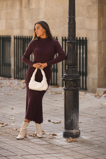 Vestido Goa - Bordeux
