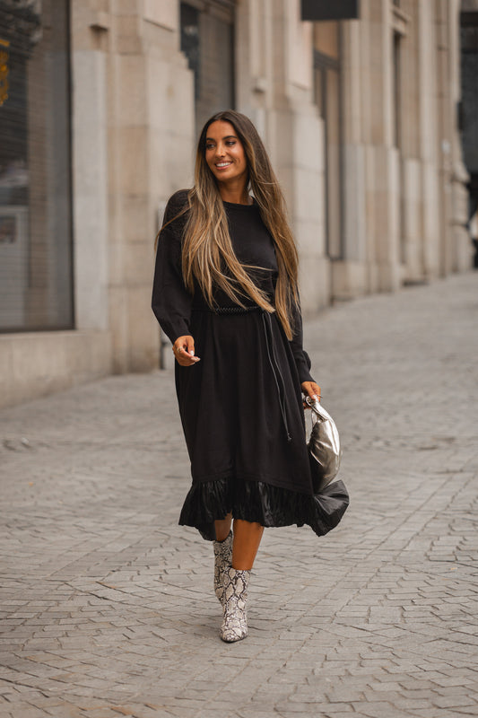 Vestido Carlota - preto