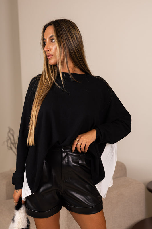 Camisola Larissa - Preta