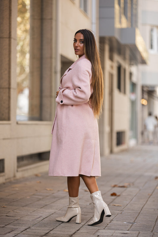 Casaco Ancara - rosa
