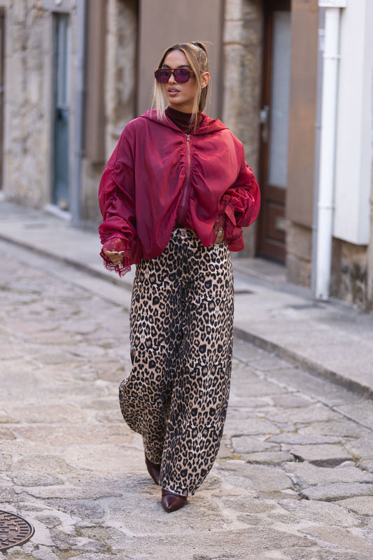 Casaco Maputo - bordeux