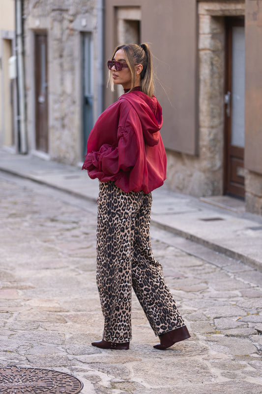 Casaco Maputo - bordeux