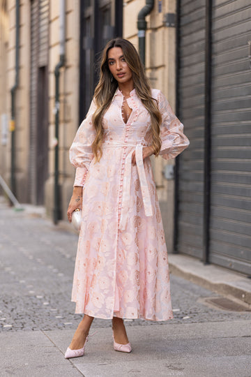 Vestido Cátia - rosa