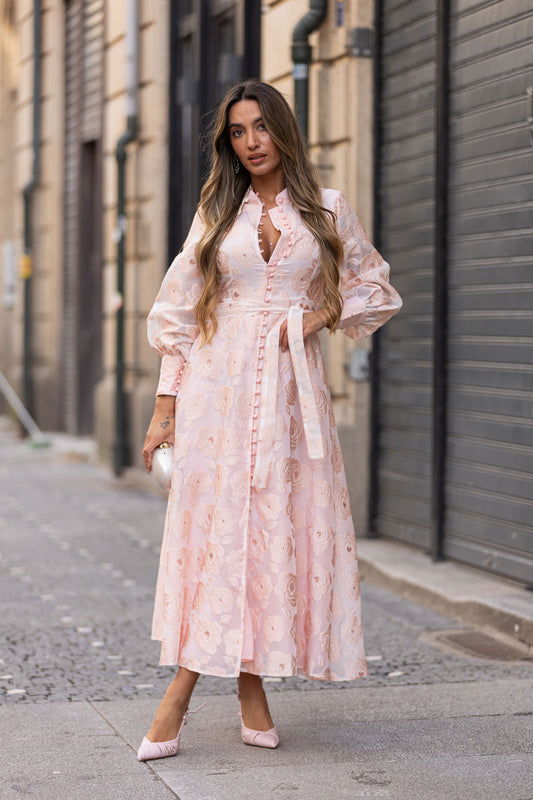 Vestido Cátia - rosa