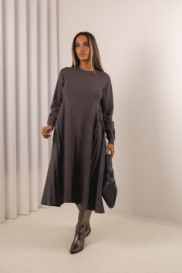 Vestido Apúlia - cinza