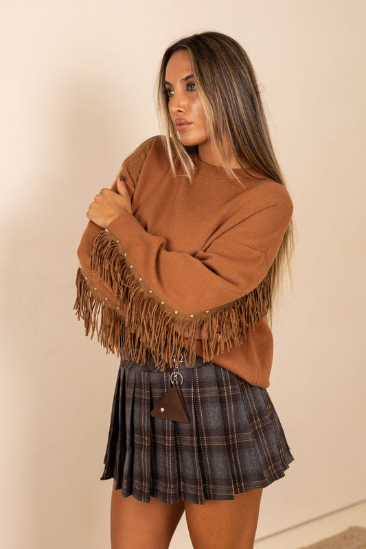 Camisola Luna - camel