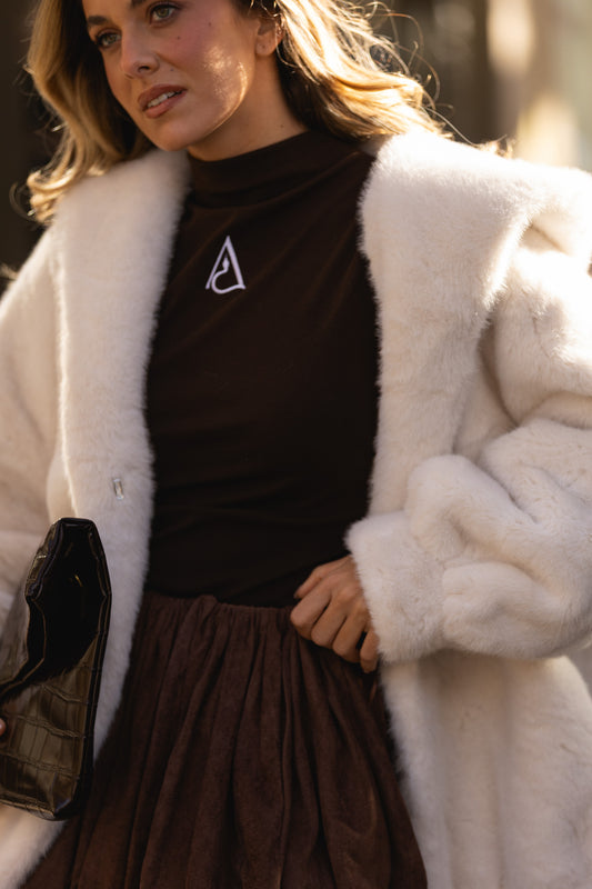 Top básico Mamba - castanho