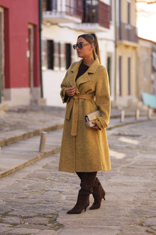 Casaco Ancara - mostarda