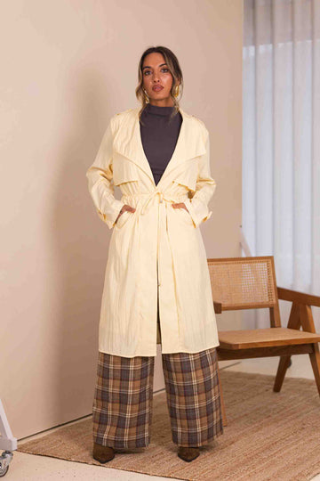 Parka fina amarela