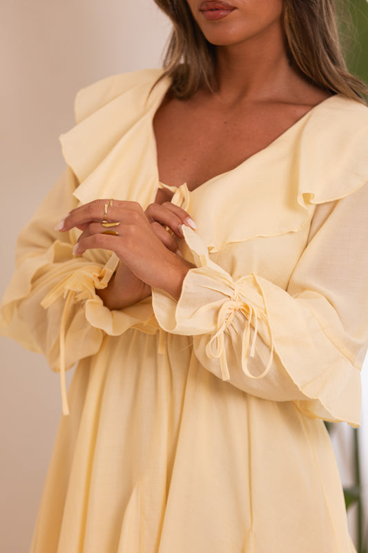 Vestido Eva - amarelo