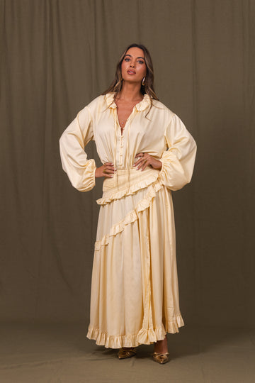 Vestido Lorena - Amarelo