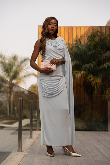 Vestido Frederica - Azul