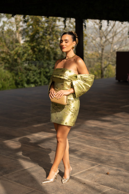 Vestido Bárbara - verde