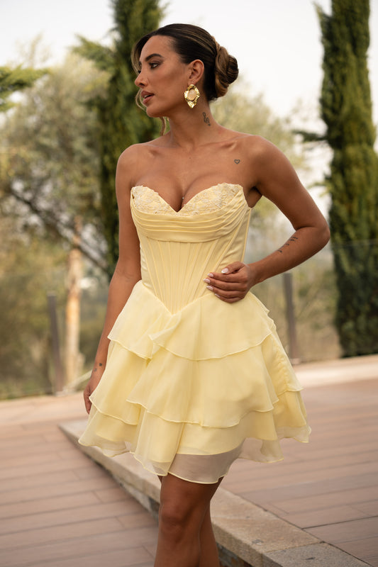 Vestido Porto Rico - Amarelo