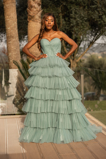 Vestido Xangai - Verde