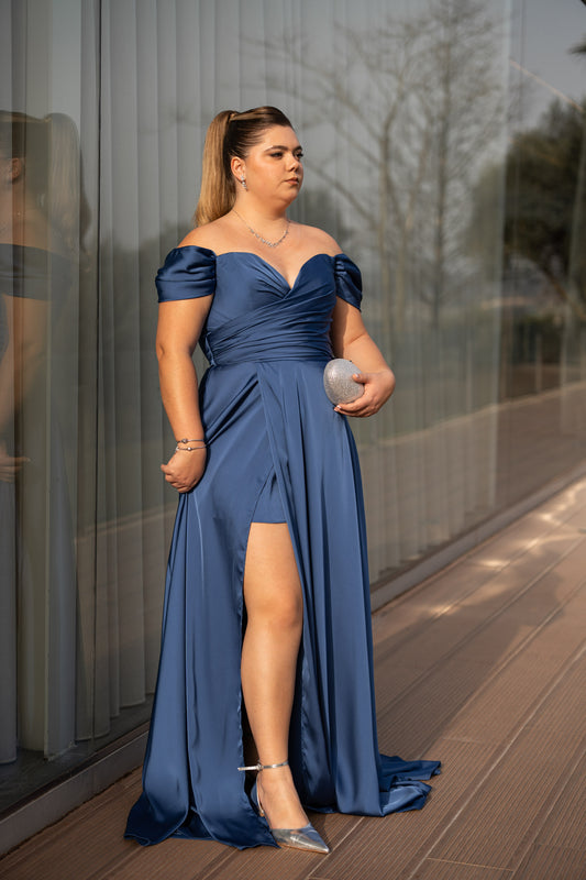 Vestido Paraty - azulão