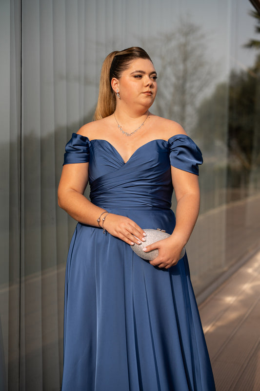 Vestido Paraty - azulão