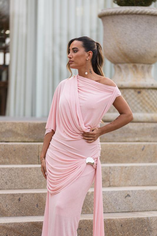 Vestido Frederica - Rosa