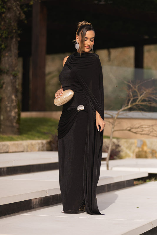 Vestido Frederica - Preto