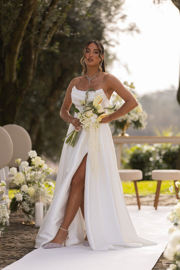Vestido Verona c/ Brilhos - Branco