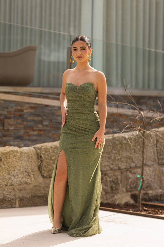 Vestido Cravo - Verde